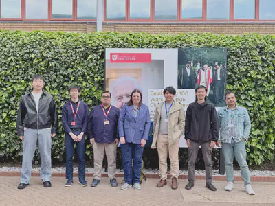 The DANiLab team hosting a research visitor