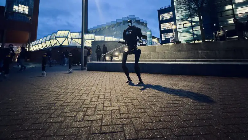 Unitree Robotics Visit (B2 dog + H1 Humanoid)